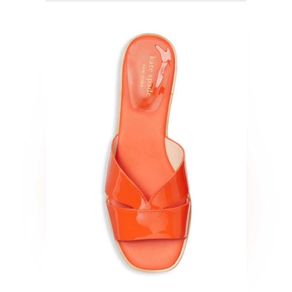 Kate Spade Slip-On Flat Leather Sandals